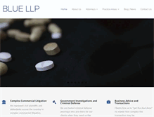 Tablet Screenshot of bluellp.com